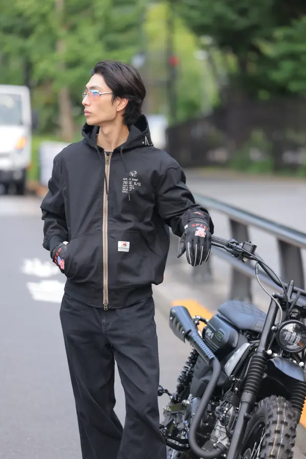 uni's room■レオパードスエードジャケット OT-AW25-03 ウルトラスエードジャケット