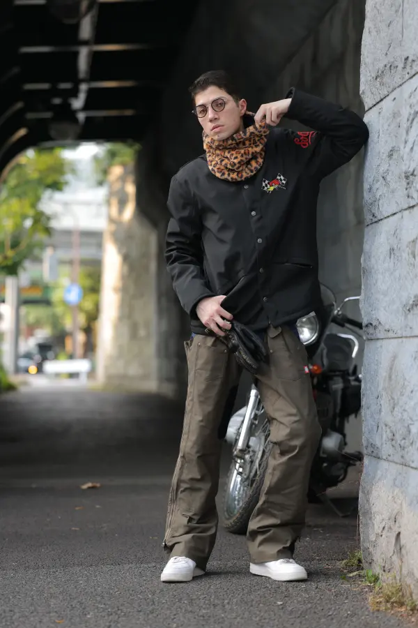 uni's room■レオパードスエードジャケット OT-AW25-03 ウルトラスエードジャケット