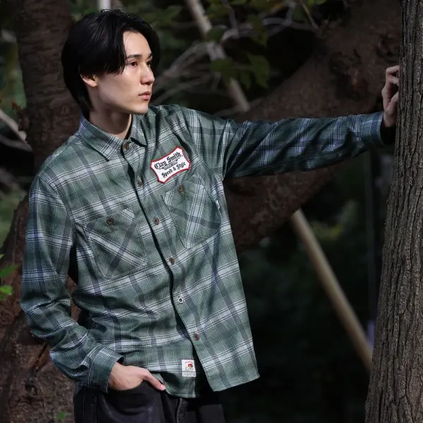 ジャケット・アウター Y's Ry/Cu KERSEY PIGMENT DYE O-4 POCKET y's Ry/Cu KERSEY PIGMENT DYE O-4 POCKET