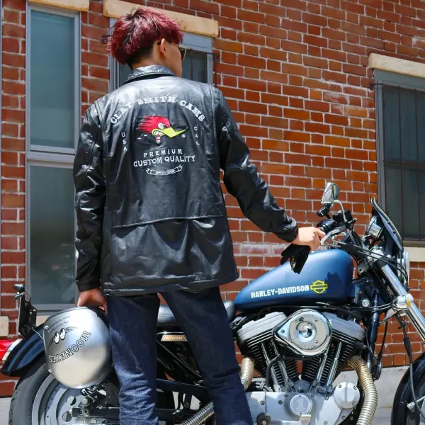 CSY-5050] REALBLACK レザーコーチジャケット :: ORIONACE