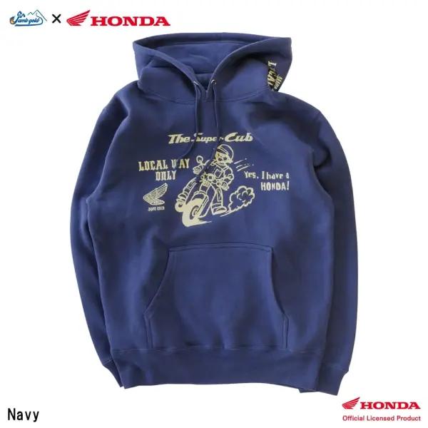 パーカッション JGCXH-1125] 【JAM'S GOLD Camp&Bike×Honda】 DO プルオーバーパーカー