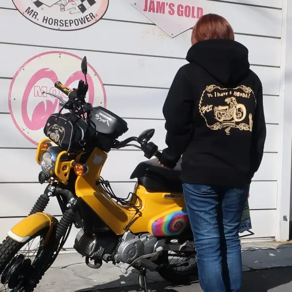 JGCXH-1135] 【JAM'S GOLD Camp&Bike×Honda】 Mossberg マジソンバッグ