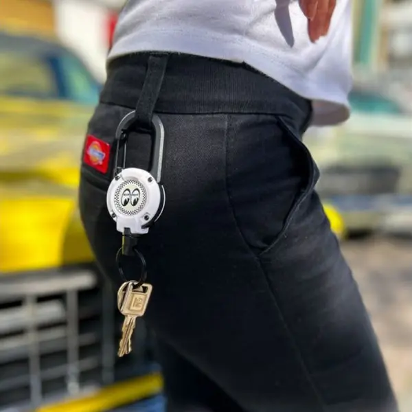 MKR-200] MOON Equipped カラビナキーホルダー :: ORIONACE