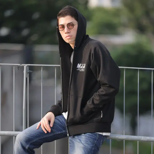 OMJ-024] MOONEYES 防風ZIPフーディー :: ORIONACE オフィシャルサイト