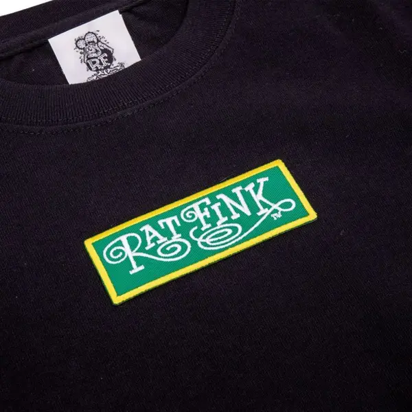 RITKF-097] Rat Fink Rectangle パッチ Tシャツ :: ORIONACE